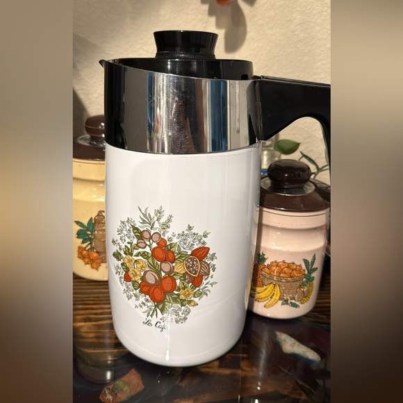CorningWare E-1210-8 Vintage Coffee Percolator Spice of Life - Picture 4 of 7